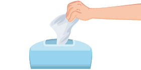 papel higiénico húmedo, 74ud - El Jamón